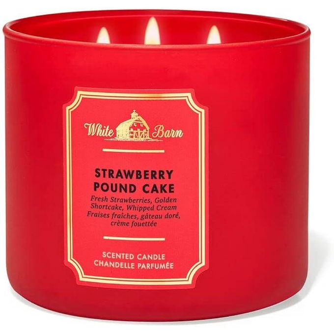 Bath & Body Works White Barn Watermelon Lemonade 3-Wick Candle - Gulf Edition