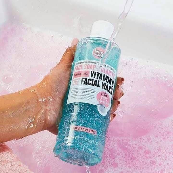 Soap & Glory Face Soap & Clarity Vitamin C Facial Wash - 350ml