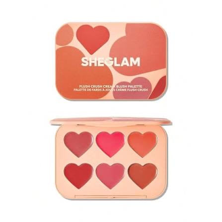 Sheglam Flush Crush Cream Blush Palette-Blushing Bouquet