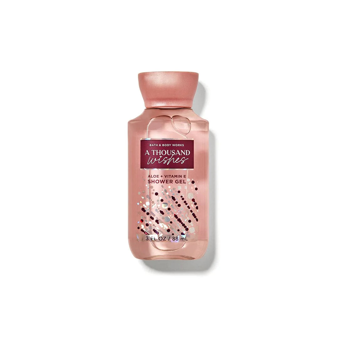 Bath & Body Works A Thousand Wishes Shea + Vitamin E Shower Gel - Travel Size - Gulf Edition