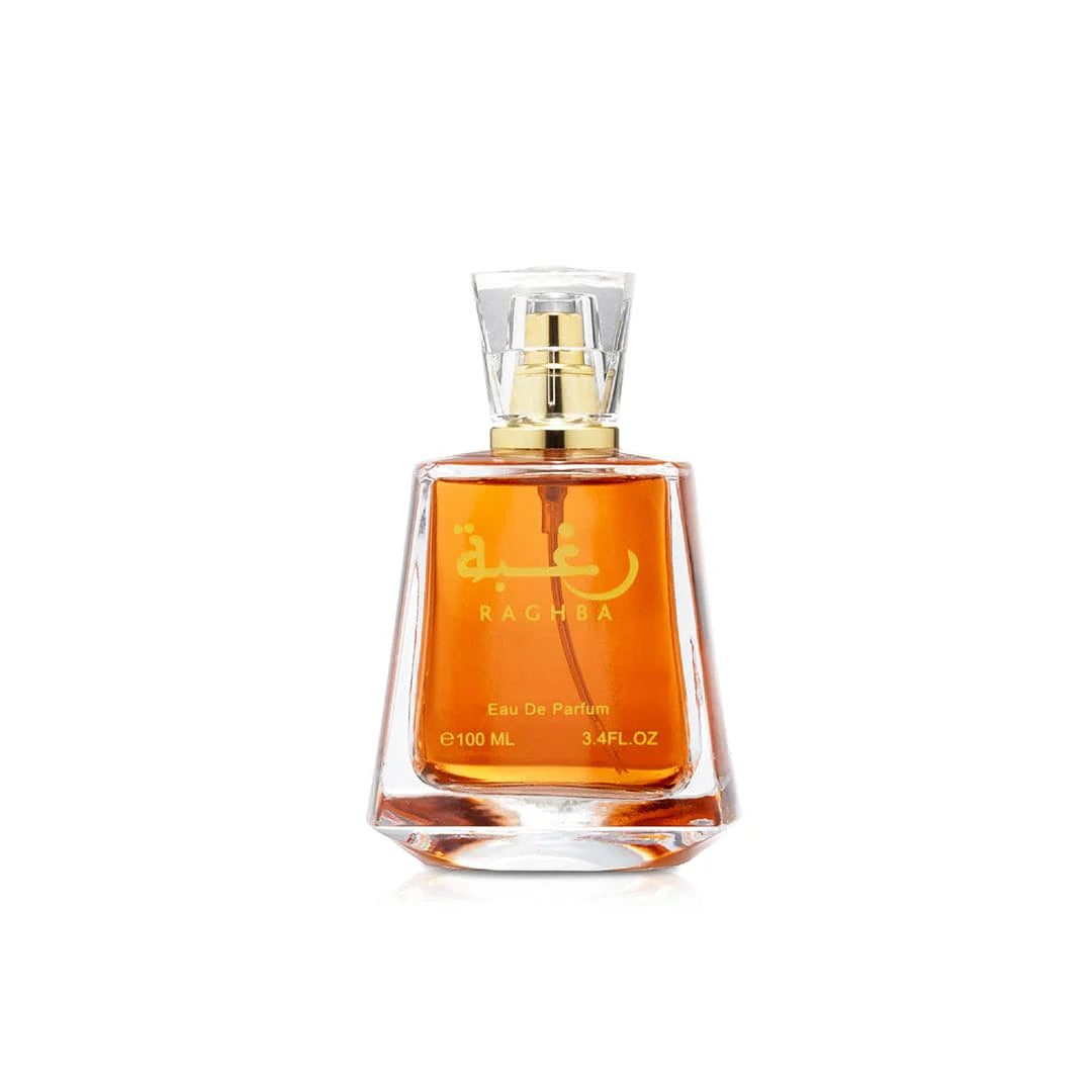 Lattafa Raghba Perfume & Spray Set