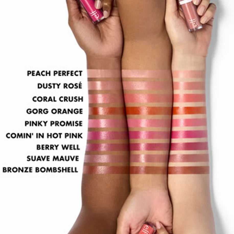 e.l.f. Camo Liquid Blush - Long-Lasting Buildable Color