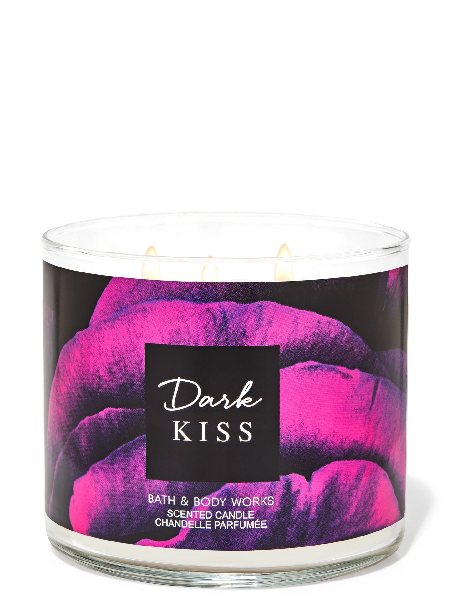 Bath & Body Works Dark Kiss 3 Wick Scented Candle - 411g