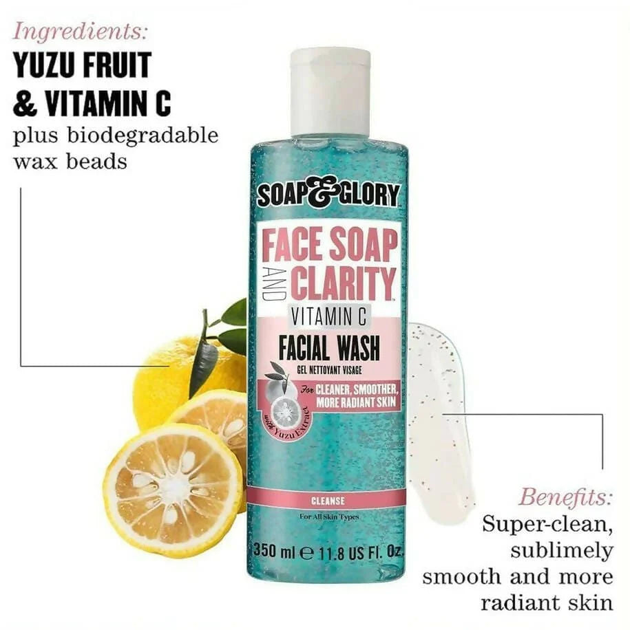 Soap & Glory Face Soap & Clarity Vitamin C Facial Wash - 350ml