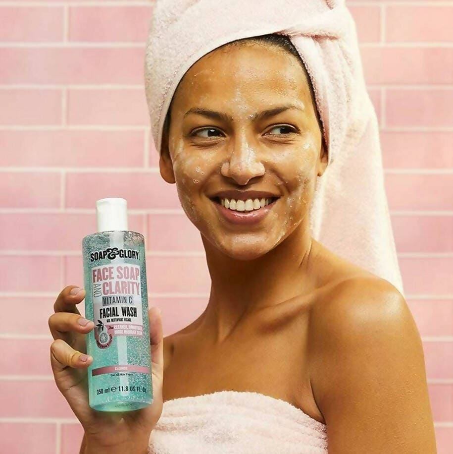 Soap & Glory Face Soap & Clarity Vitamin C Facial Wash - 350ml