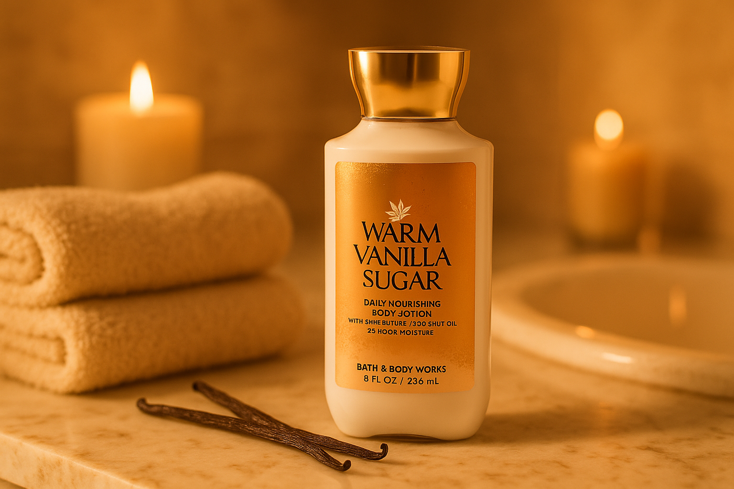 Warm Vanilla Sugar Spa Lifestyle