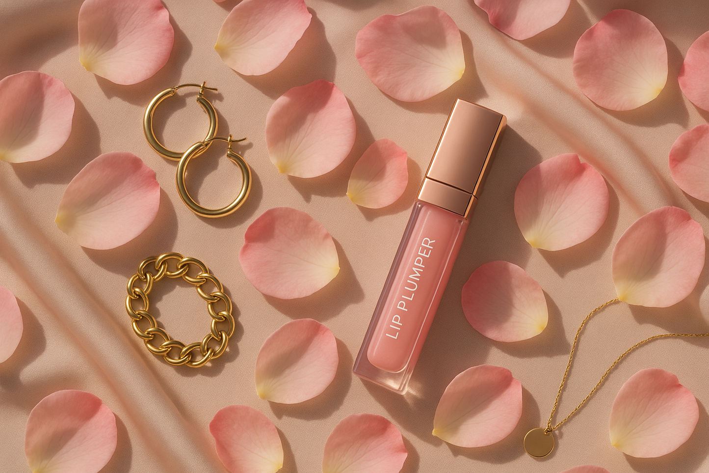 Luxury Beauty Flat Lay