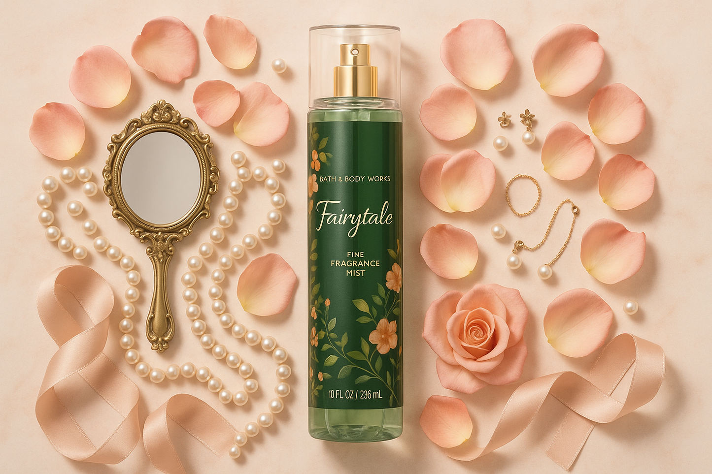 Fairytale Mist Flat Lay