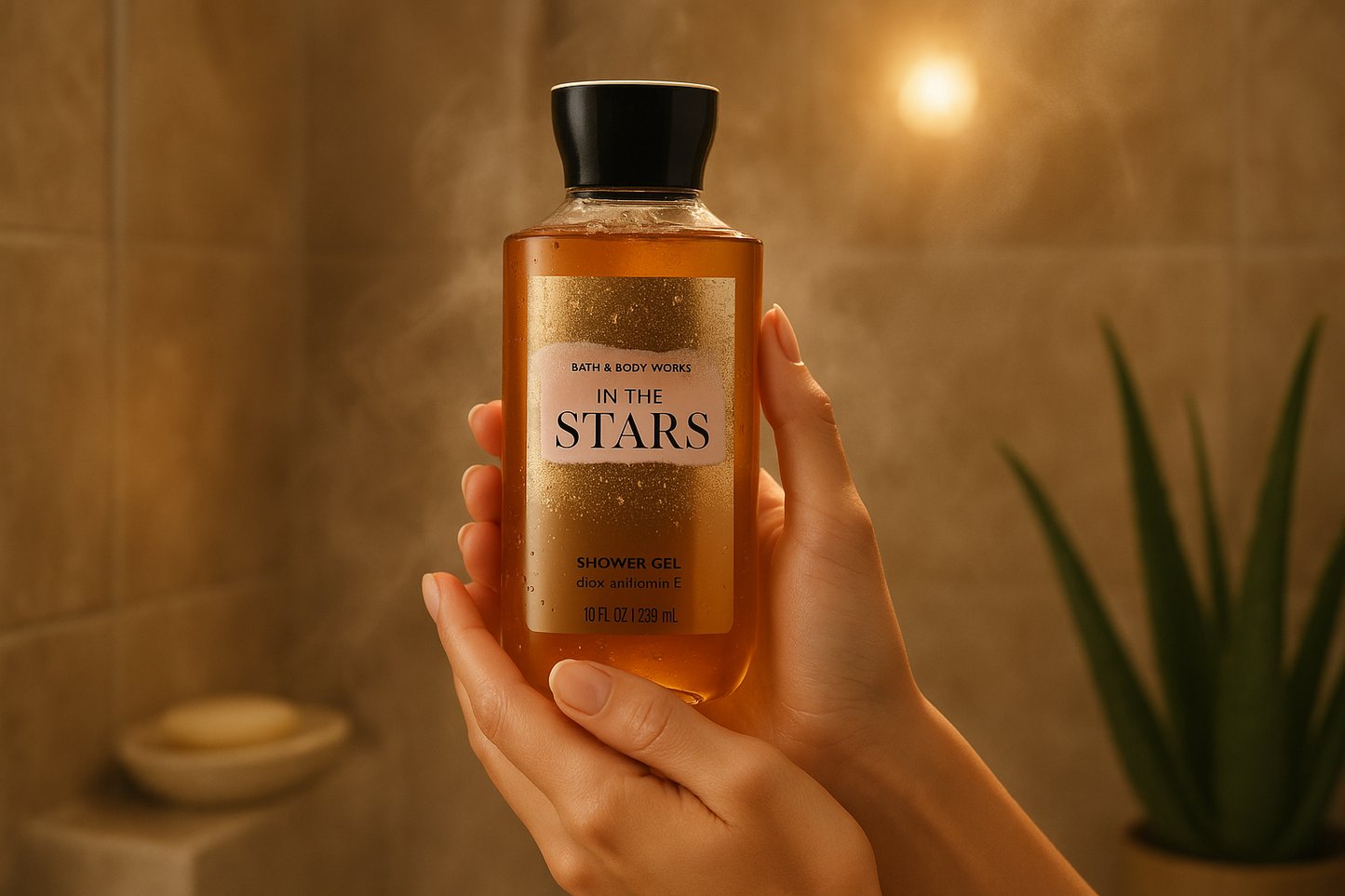 In The Stars Shower Gel - Lifestyle Shot