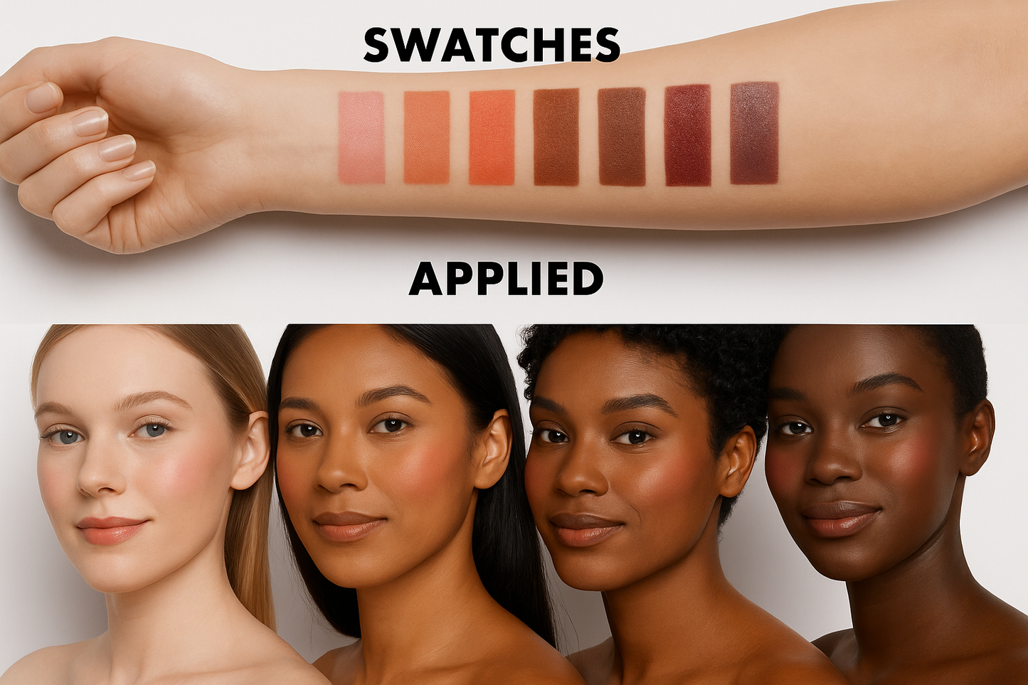 Color Swatches and Application Guide