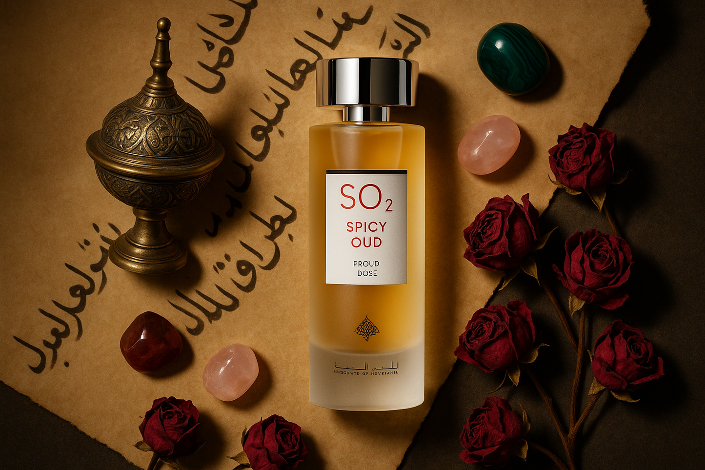 SO2 Spicy Oud Arabian Flat Lay