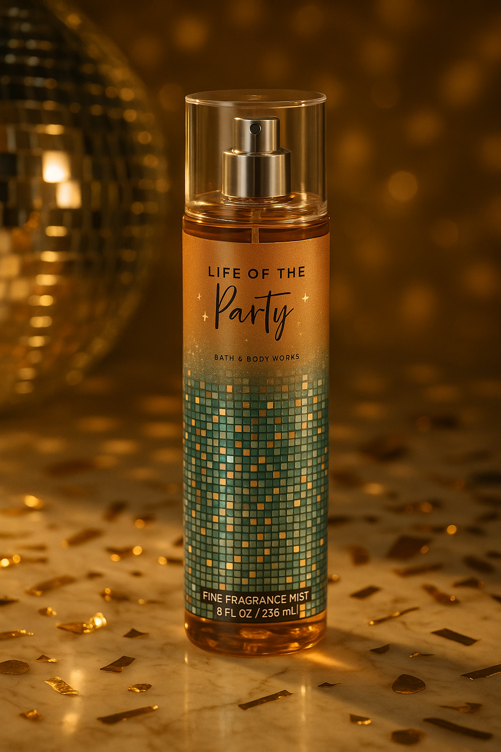 Luxury Fragrance Mist Product Photography