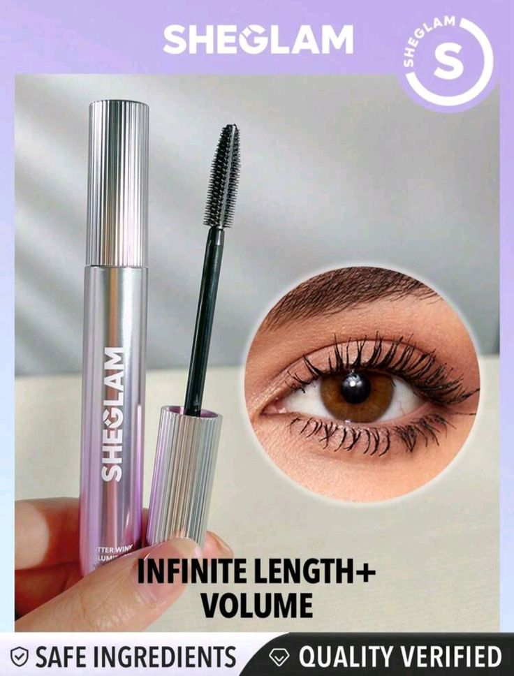 SHEGLAM Flutter Wink Volumizing Mascara Volumizing Lengthening Long-Lasting