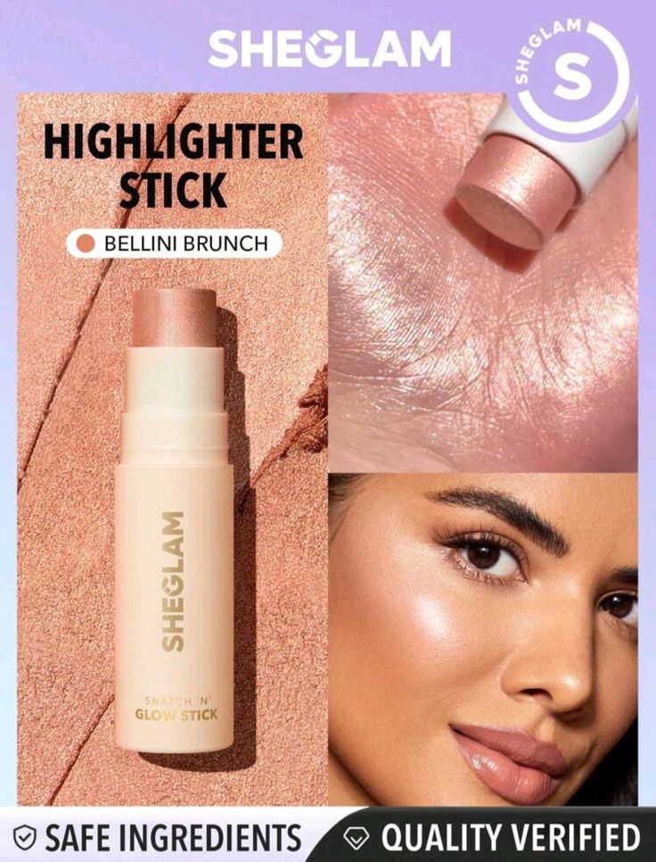 sheglam glowin up highlighter stick