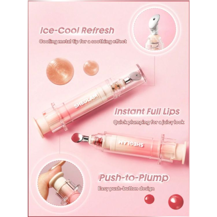 SHEGLAM Booster Shine Plumping Lip Gloss