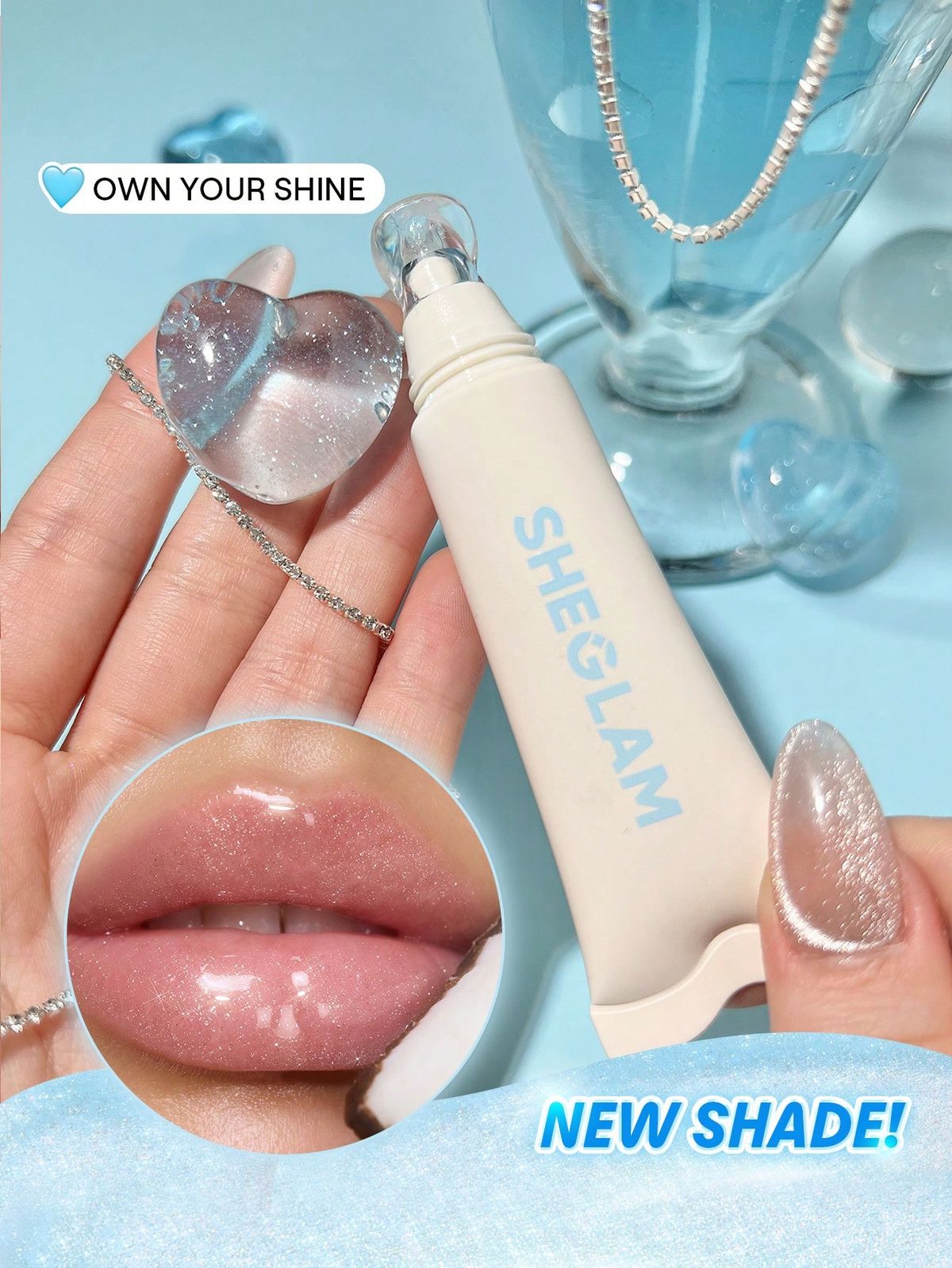 SHEGLAM Crystal Glaze Moisturizing Lip Care