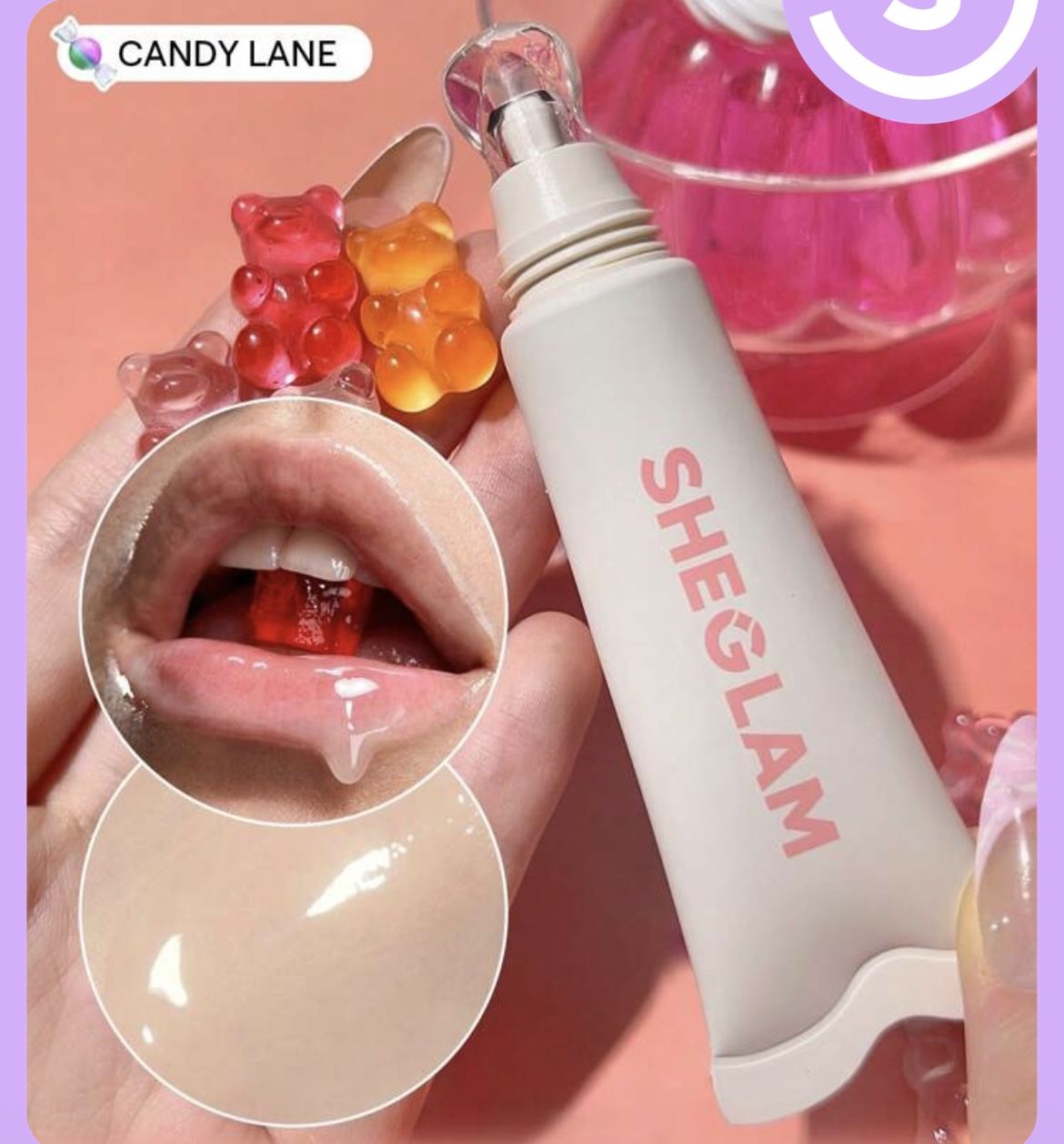 SHEGLAM Crystal Glaze Moisturizing Lip Care