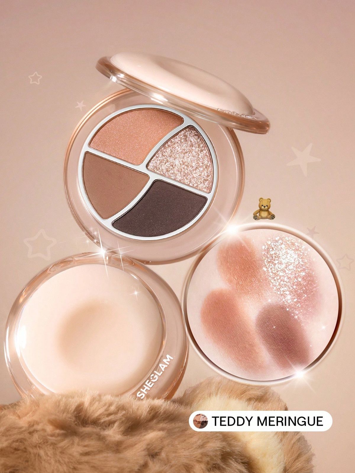 SHEGLAM Daydreamer Mini Palette-Teddy Meringue