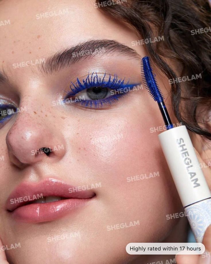 SHEGLAM All-In-One Volume & Length Mascara-Waterproof Blue