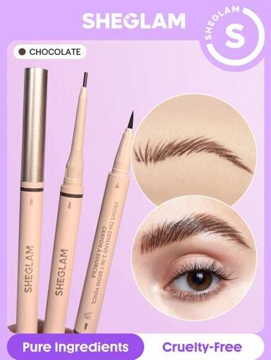 SHEGLAM Brows On Demand 2-in-1 Brow Pencil
