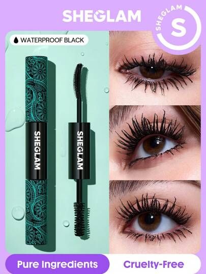 SHEGLAM All-In-One Volume & Length Mascara 2 In 1 Waterproof