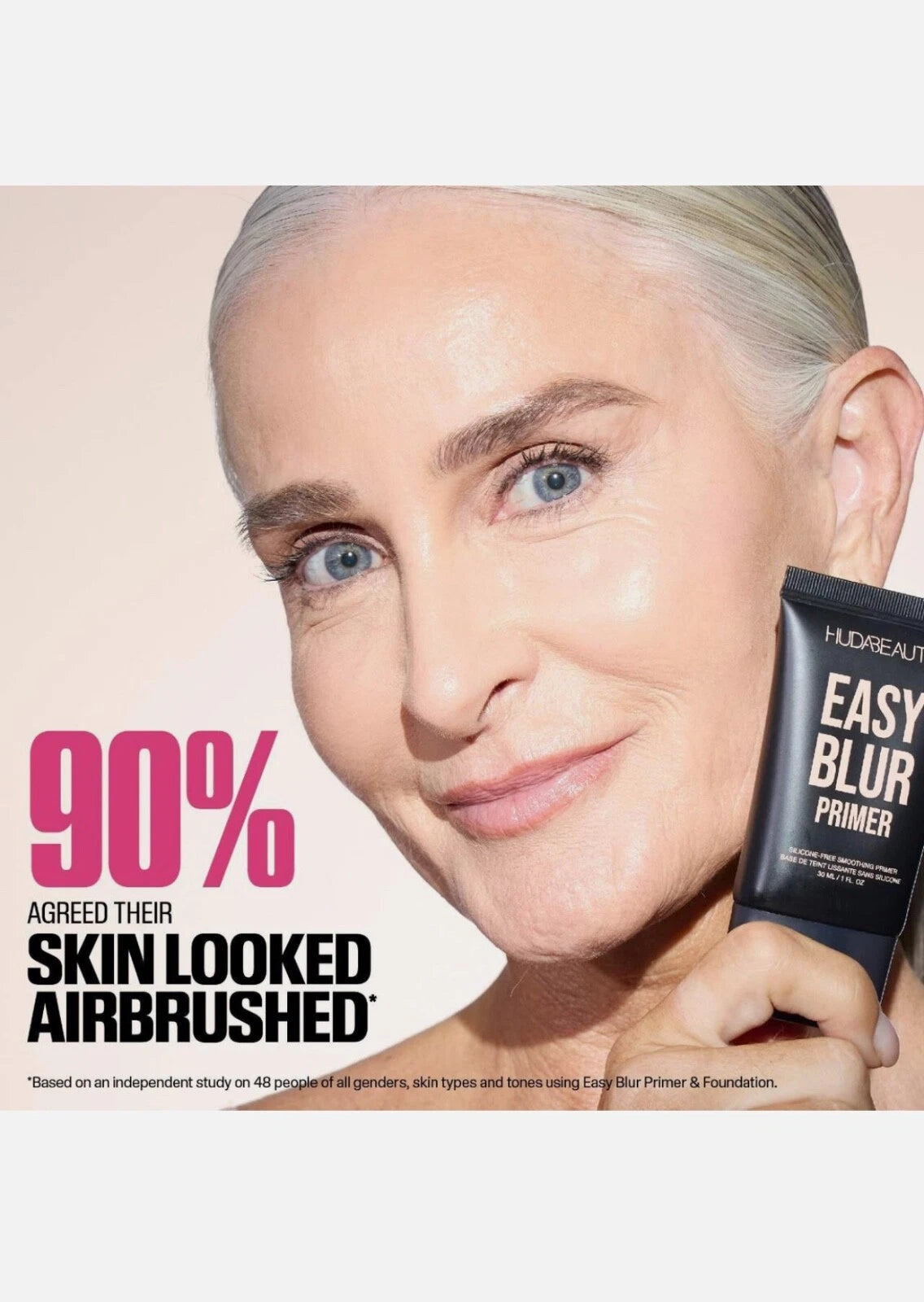 HUDA BEAUTY Easy Blur Primer - Silicone-Free Smoothing Primer 30ml