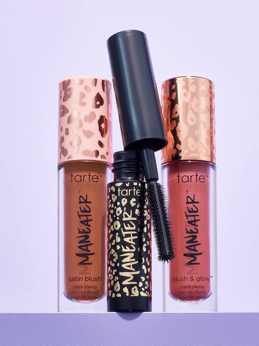 Viral Maneater™ Must-Haves Mascara & Blush Trio - Berry & Cinnamon