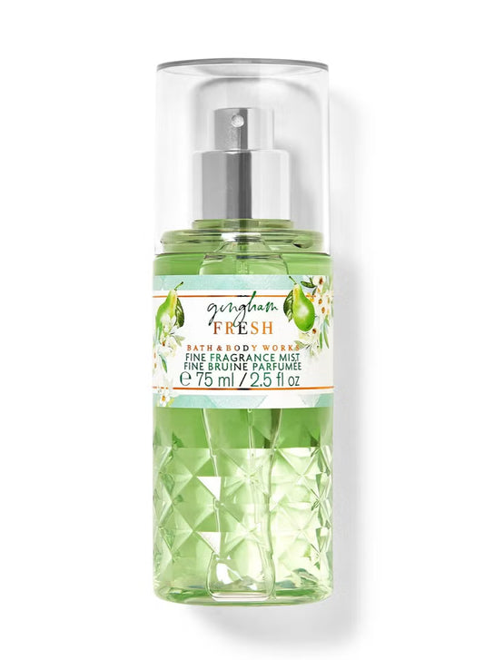 Bath & Body Works Gingham Fresh Fine Fragrance Mist Travel Size 75ml