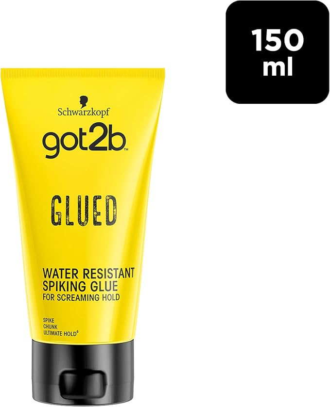 Schwarzkopf got2b Glued Water Resistant Spiking Hair Gel - 150ml