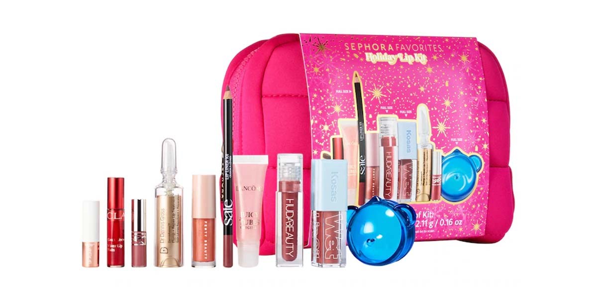 Sephora Favorites Holiday Lip Value Set( 10 Pieces)