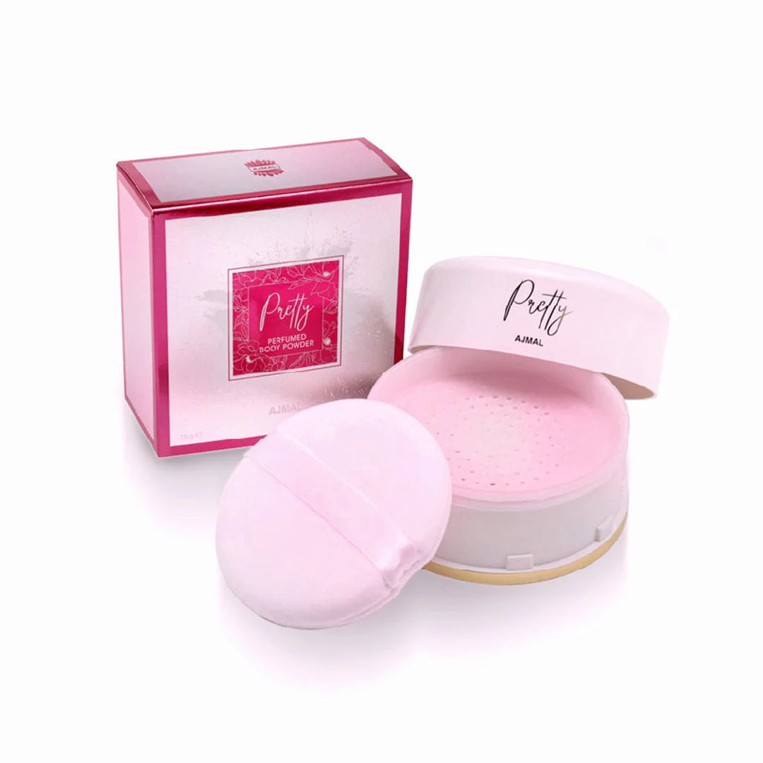 Ajmal Pretty Perfumed Body Powder - 75gm