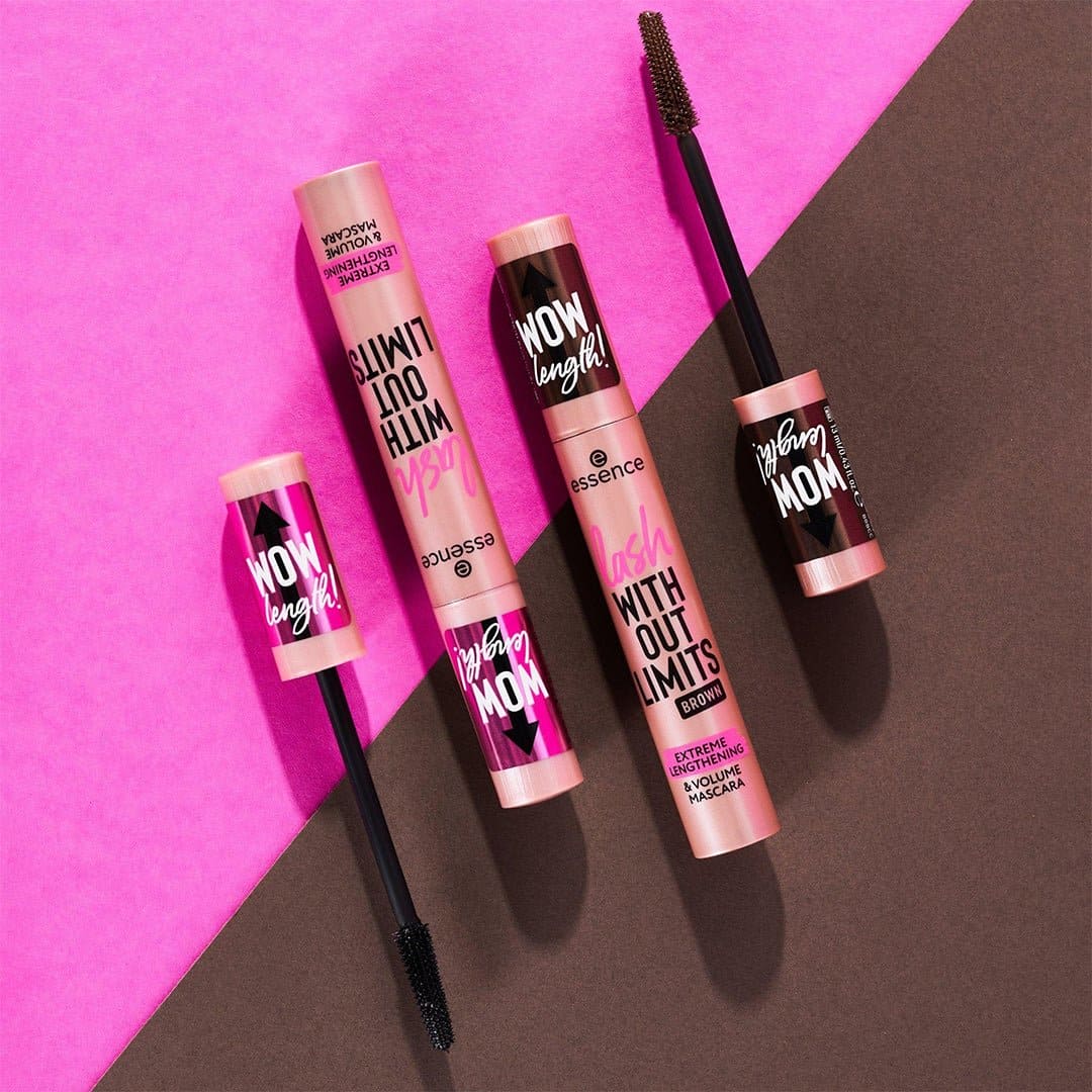 Essence Lash Without Limits Mascara - Brown | Extreme Lengthening & Volume