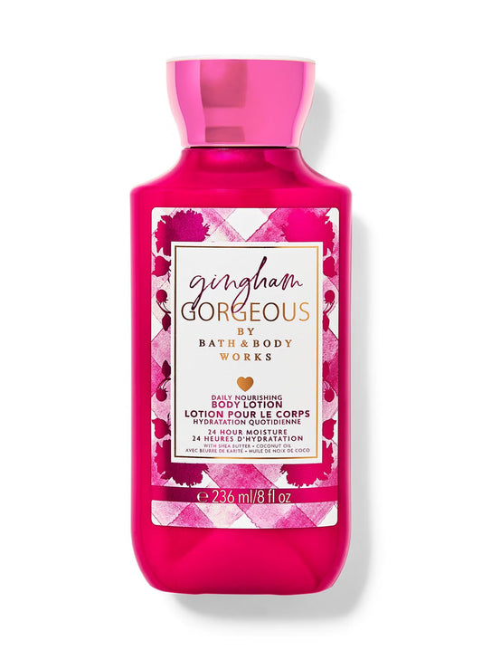 Bath & Body Works Gingham Gorgeous Fine Fragrance LOTION- Gulf Edition