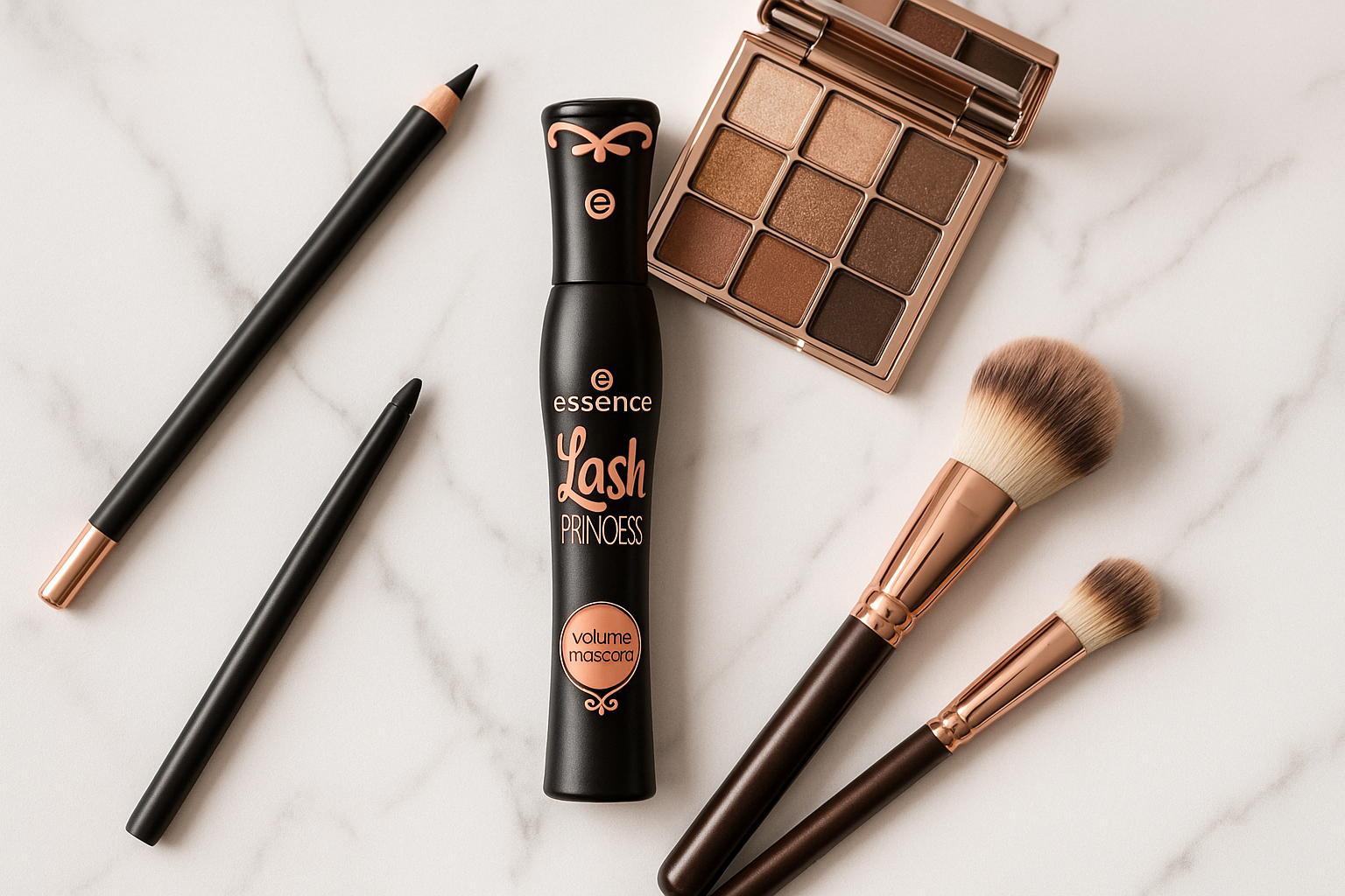 Beauty Flat Lay Composition
