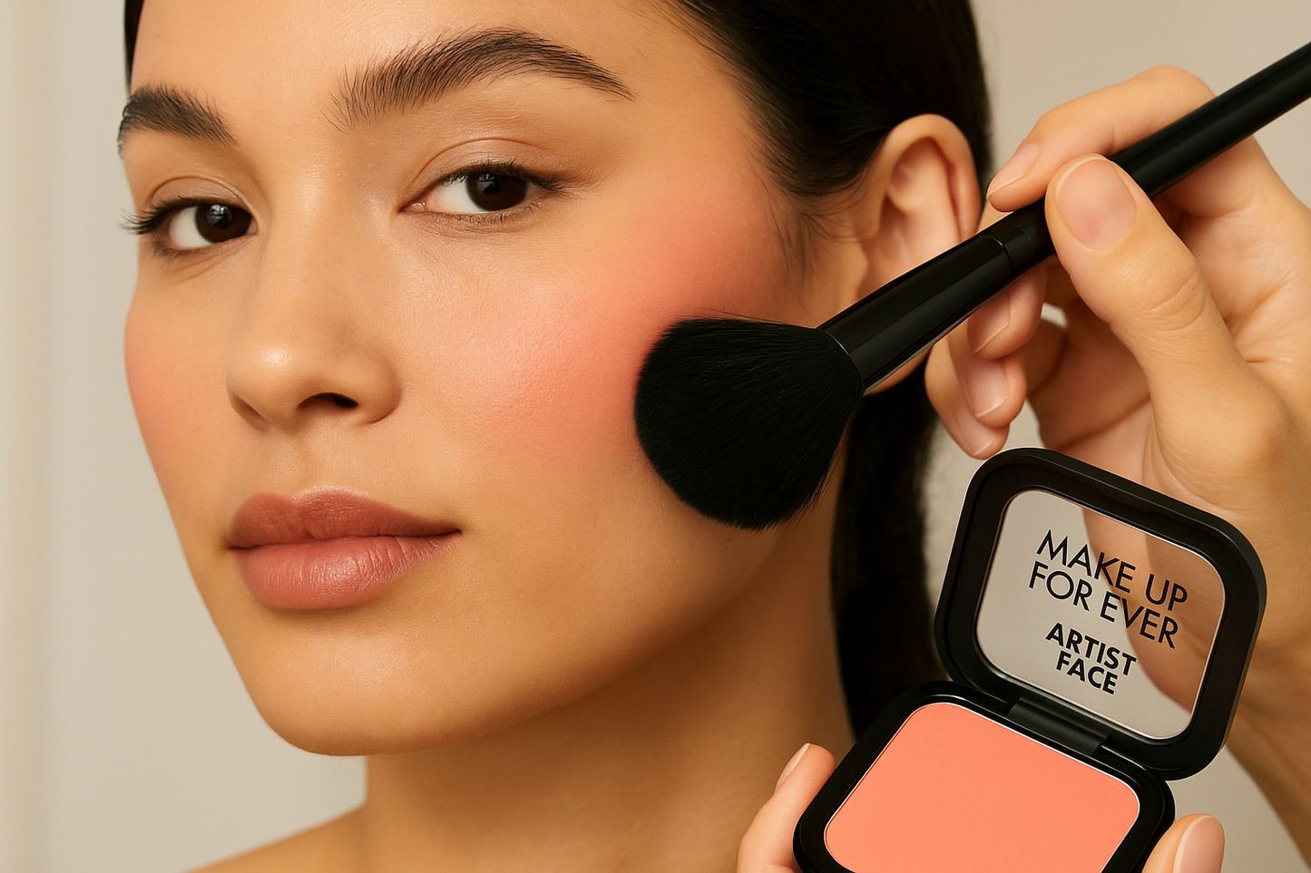 Artist Face Blush - Application Shot