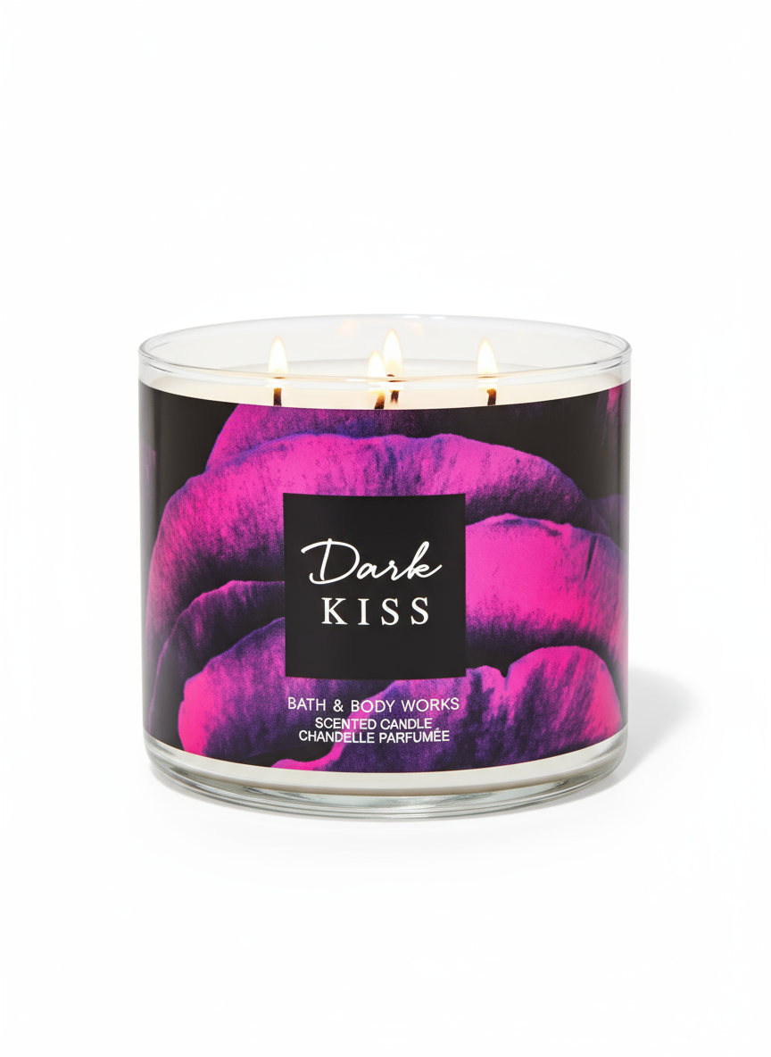 Dark Kiss Candle - Studio Shot