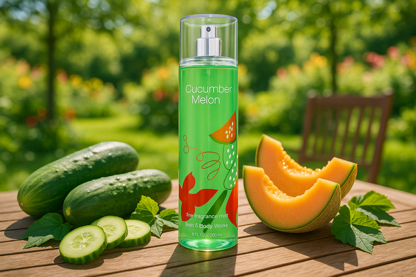 Summer Garden Scene