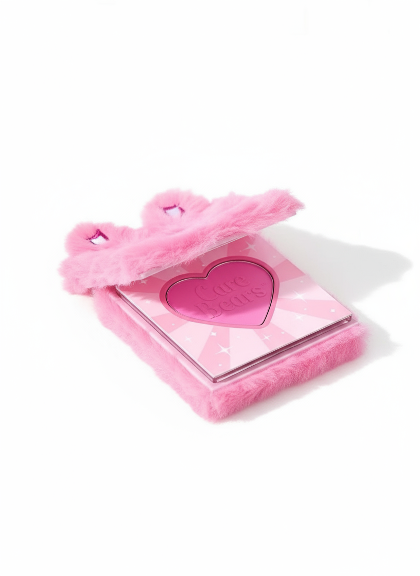 SHEGLAM x Care Bears Cuddle Time Blush - Adorable Fluffy Compact