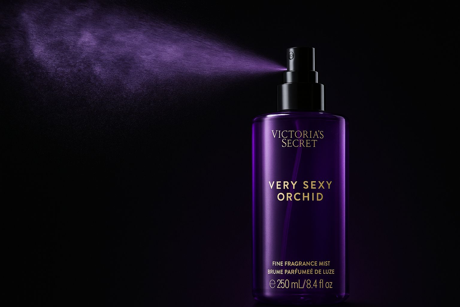 Fragrance Mist Action Shot