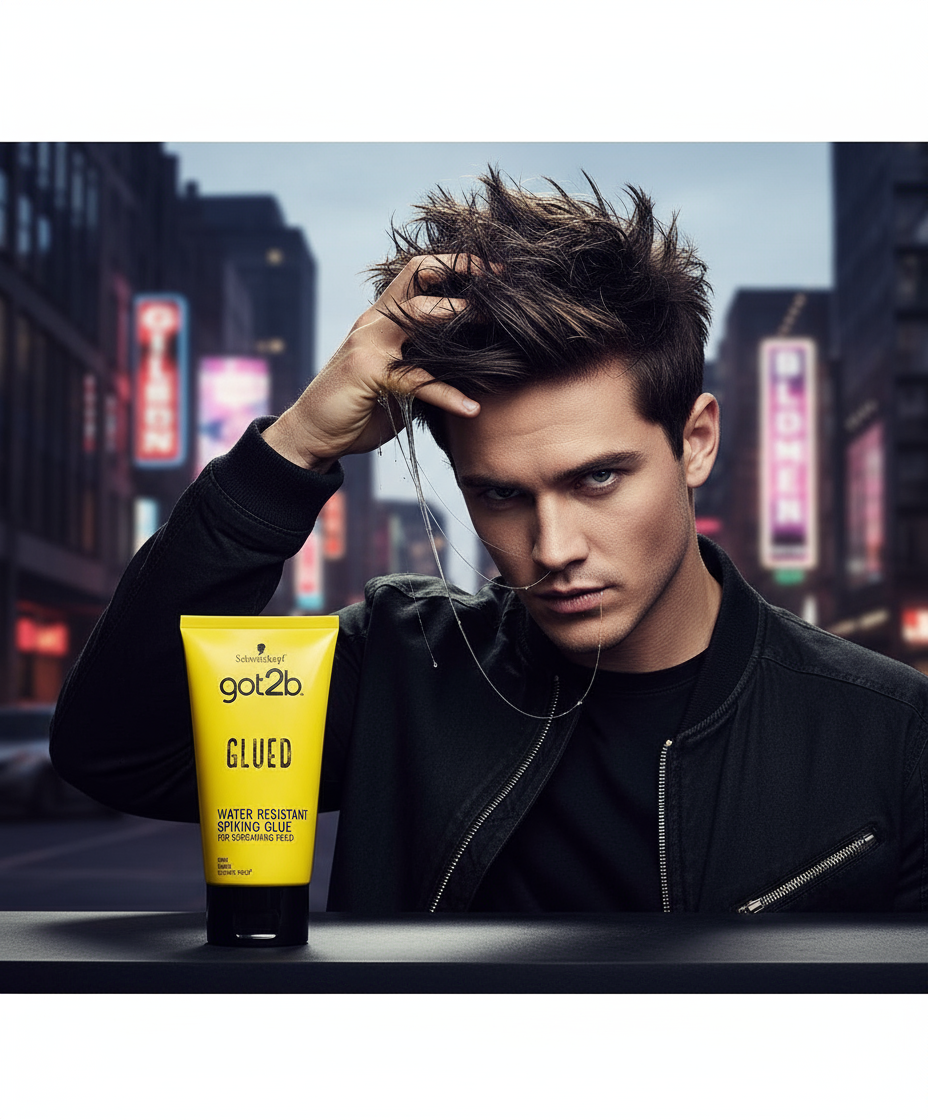 Lifestyle Shot - Model with Styled Hair