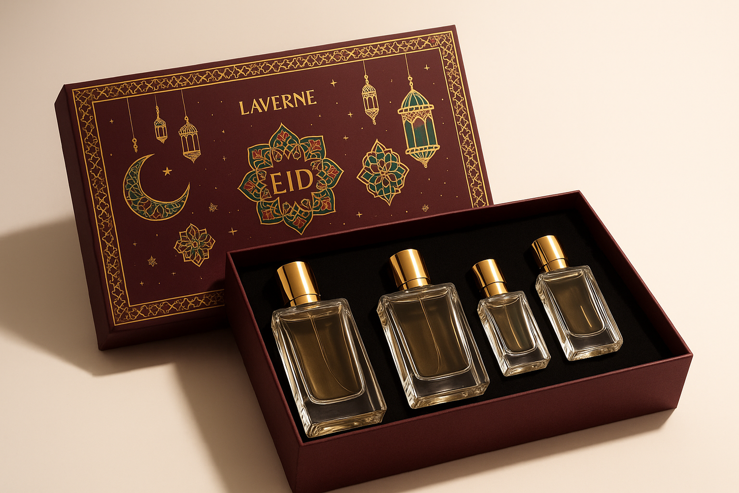 Laverne Eid Distributions 5 Perfumes Full Box
