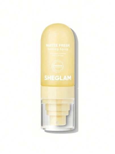 SHEGLAM Matte Fresh Setting Spray Ultra Matte Liquid-To-Powder Long Lasting Makeup Locking Spray Oil-Control Non-Greasy Makeup Setting Spray