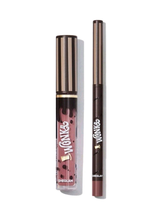 Willy wonka | SHEGLAM Cocoa Kiss Lip Duo